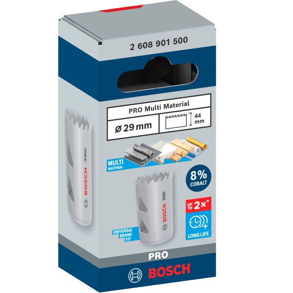 Коронка Bosch PRO Multi Material 29 мм з різьбленням (2608901500)