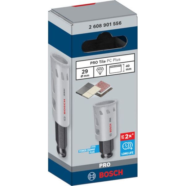 Коронка Bosch PRO Tile PC Plus, 29 мм, HS (2608901556)