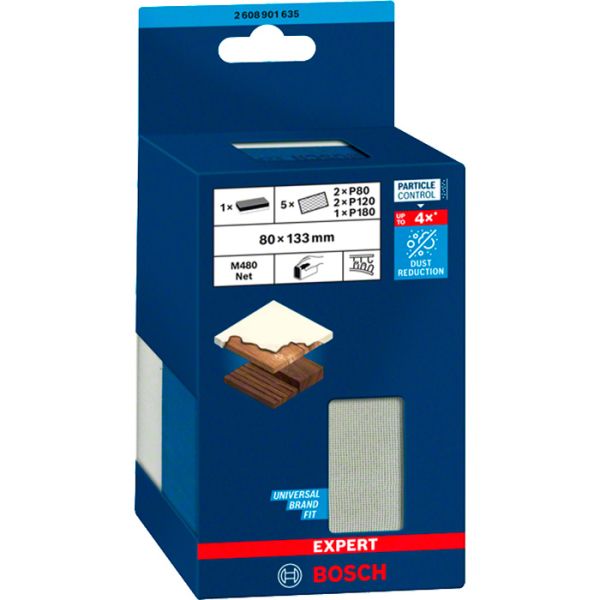 Шліфувальна губка Bosch Expert Density Block 80x133 мм (2608901635)