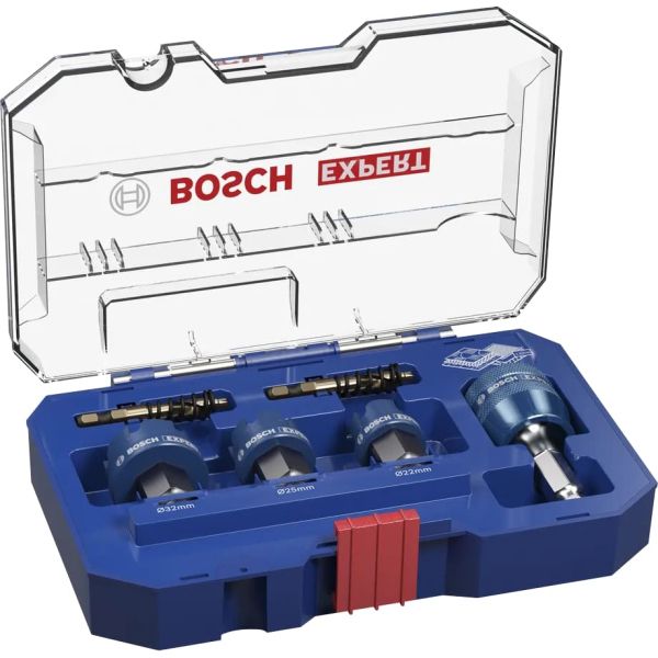 Набір коронок для листового металу Bosch Expert Sheet Metal PC Plus 22, 25, 32х5 мм, 6 шт (2608901963)