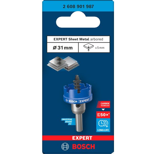 Коронка для листового металу Bosch Expert Sheet Metal 31x5 мм (2608901987)