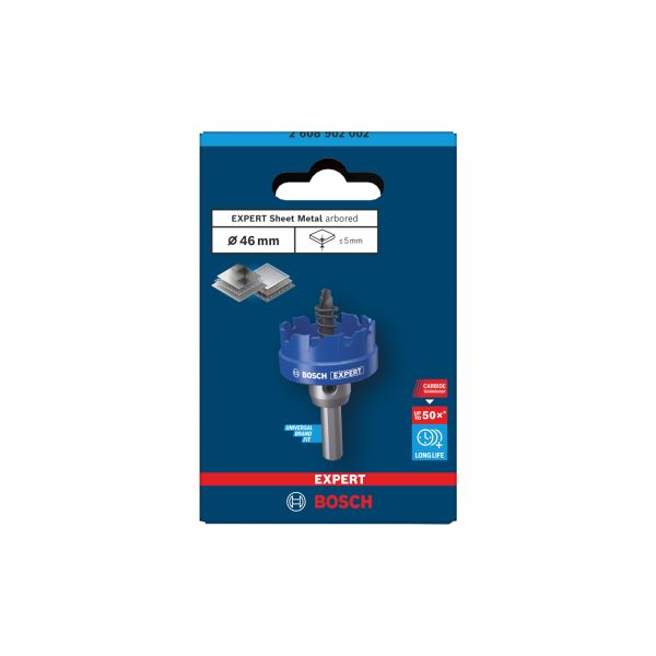 Коронка для листового металу Bosch Expert Sheet Metal 46х5 мм (2608902002)