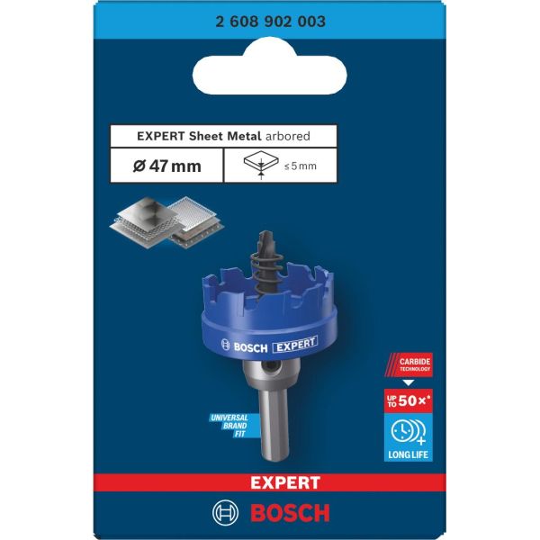Коронка для листового металу Bosch Expert Sheet Metal 47х5 мм (2608902003)