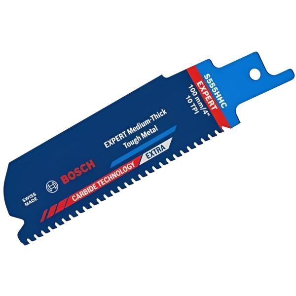 Пиляльне полотно Bosch Expert Medium-Thick Tough Metal S555HHC, 100 мм (2608902319)