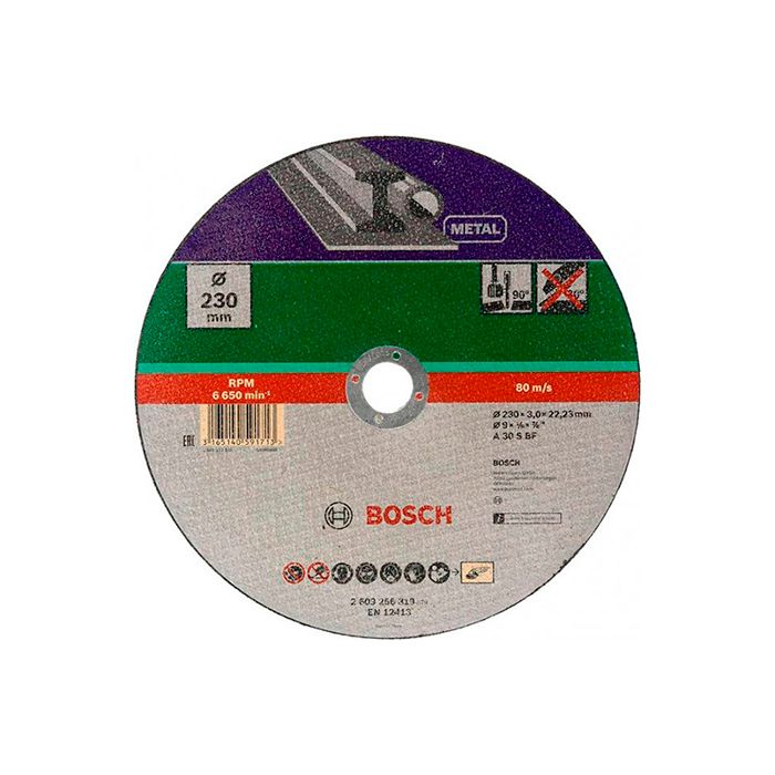 Круг отрезной Bosch 230x22,23x3 мм (2609256319)