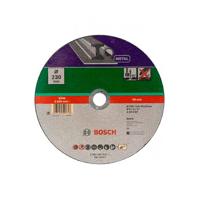 Круг отрезной Bosch 230x22,23x3 мм (2609256319)