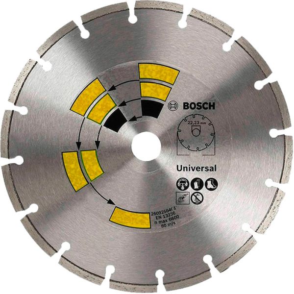 Алмазний круг Bosch Universal 125?22.23х1.7х7 мм (2609256401)