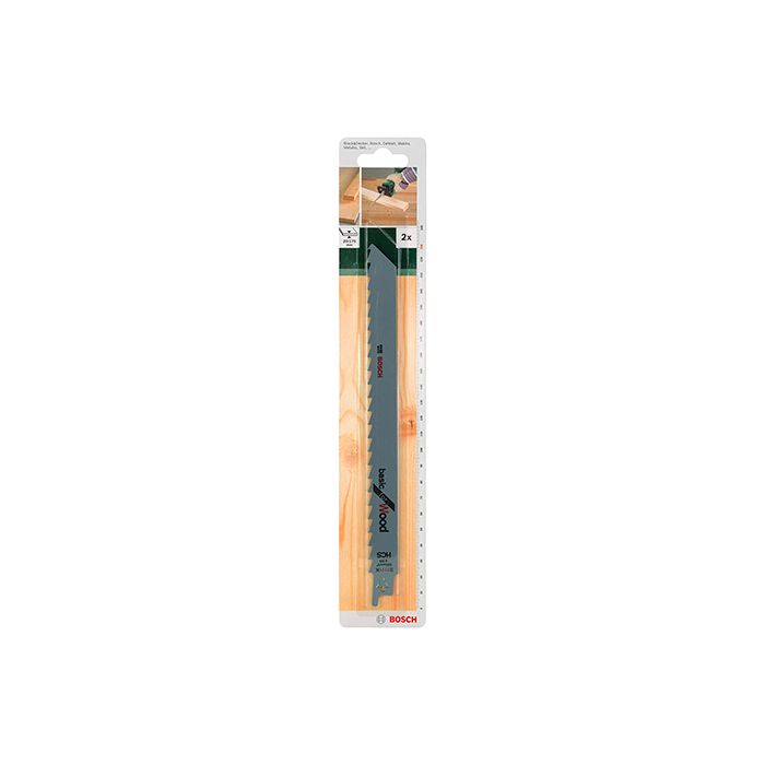 Пильное полотно по дереву Bosch HCS, S 1111 K Basic for Wood, (2 шт.) (2609256700)