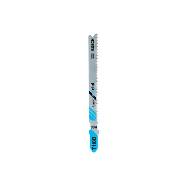 Пильное полотно по металлу Bosch Basic for Metal T118B (2 шт.) (2609256730)