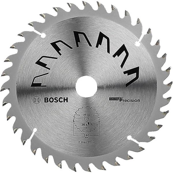 Пиляльний диск Bosch Precision GP WO H 160?2,5?20, 36 зубів (2609256856)