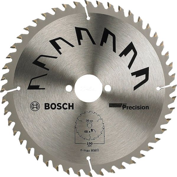 Пиляльний диск Bosch Precision GP WO H 190?2,5?30, 48 зубів (2609256870)