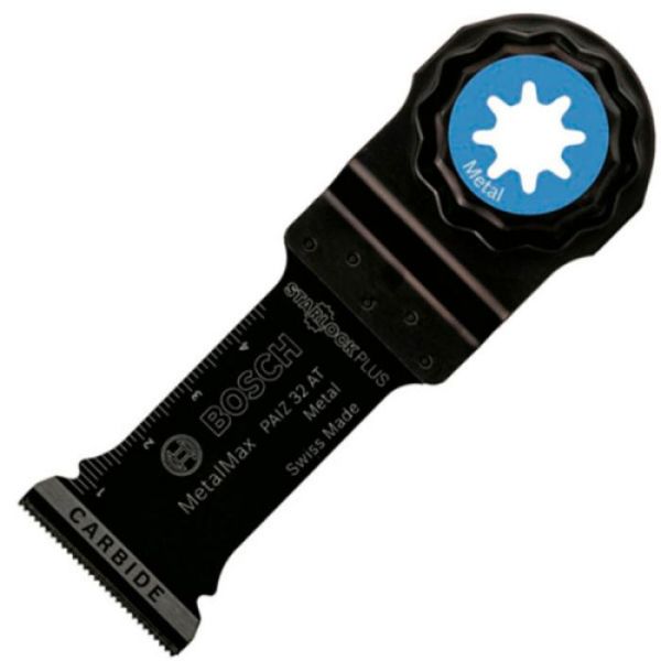 Занурювальне пиляльне полотно Bosch Carbide PAIZ 32 AT Metal 32х50 мм (2609256D53)
