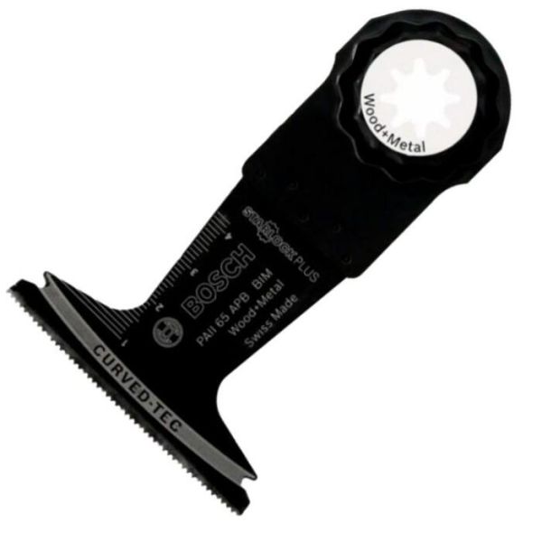 Занурювальне пиляльне полотно Bosch StarlockPlus BIM PAII 65 APB Wood and Metal 65х50 мм (2609256D56)