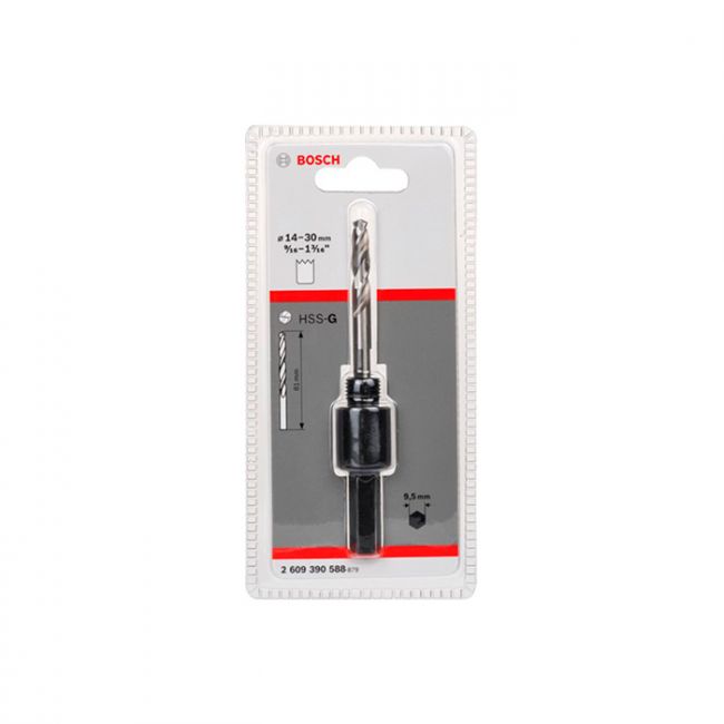 Адаптер для коронок Bosch 3/8" 14-30 мм (2609390588)