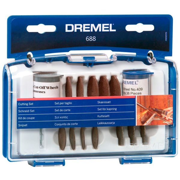 Набір насадок Dremel для різання 69 шт, (688) (26150688JA)