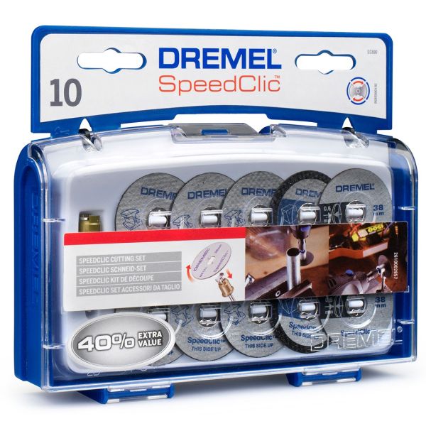 Набір насадок Dremel для різання EZ SpeedClic, 11 шт (SC 690) (2615S690JA)