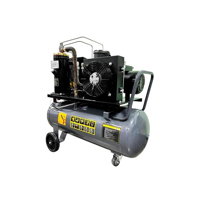 Гвинтовий повітряний компресор 100 л GTM DLG3V 380 масляний (DLG3V 380) (27291)