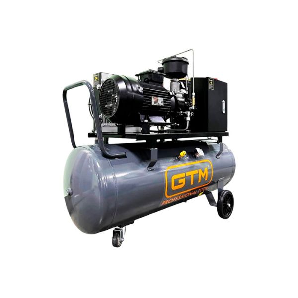 Гвинтовий повітряний компресор 150 л GTM DLG4V 380 масляний (DLG4V 380) (27292)