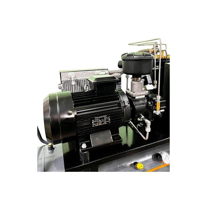 Гвинтовий повітряний компресор 150 л GTM DLG4V 380 масляний (DLG4V 380) (27292)