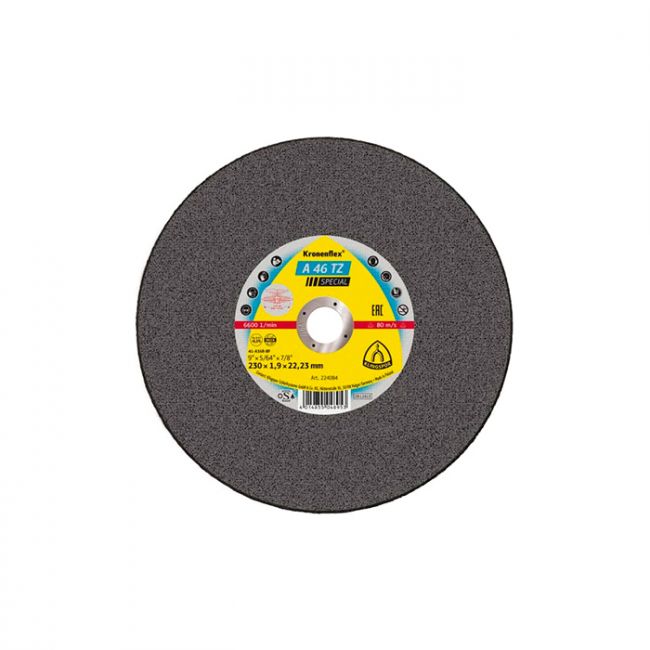 Отрезной круг Kronenflex Klingspor SPECIAL A60TZ 125X1X22,23/DOSE- (310504)