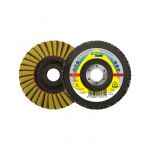 Нетканый лепестковый шлифовальный круг Klingspor SMT850 VSC 80 ME125X22,23 (312560)