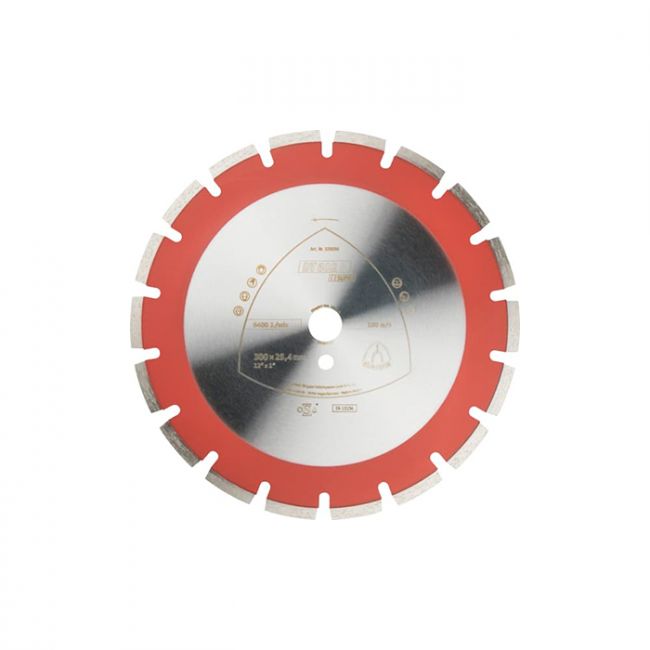 Алмазный отрезной круг Klingspor SUPRA DT602B 300X2,8X25,4/18W/9 (325056)