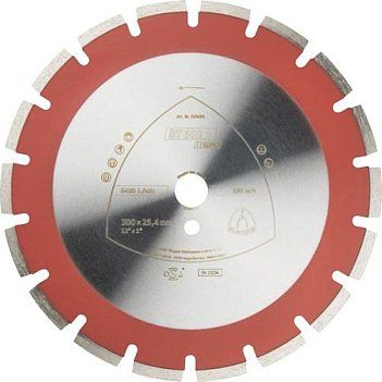 Диск алмазний сегментований Klingspor DT 602 B Supra 350x3,2x25,4 мм 1шт (325088)
