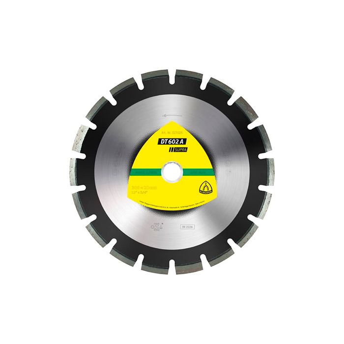 Алмазный отрезной круг Klingspor SUPRA DT602A 400X3,4X25,4/24W/10 (325124)