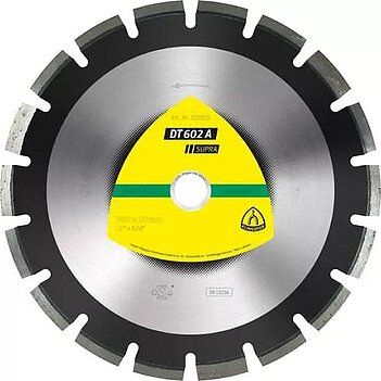Диск алмазний сегментований Klingspor DT 602 A Supra 450х3,7х25,4мм 1шт (325128)