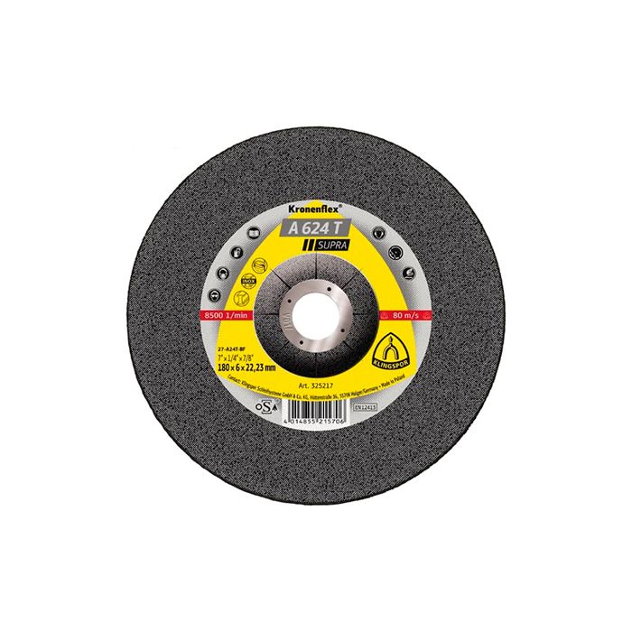 Зачистной круг Kronenflex Klingspor SUPRA A624T 125X6X22,23 (325216)