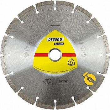 Диск алмазний сегментований Klingspor DT 300 U Extra 230х2,3х22,23мм 1шт (325348)