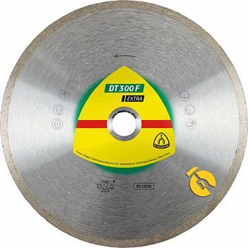 Диск алмазний суцільний Klingspor DT 300 F Extra 125х1,6х22,23мм 1шт (325358)