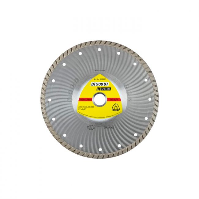 Диск алмазний турбо Klingspor DT 900 UT Special 230x2,5x22,23мм 1шт (325367)