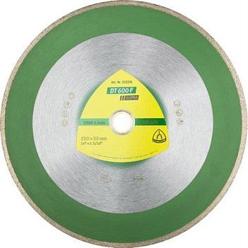 Алмазный отрезной круг Klingspor SUPRA DT600F 300X2X30/25,4/GR/7 (325375)