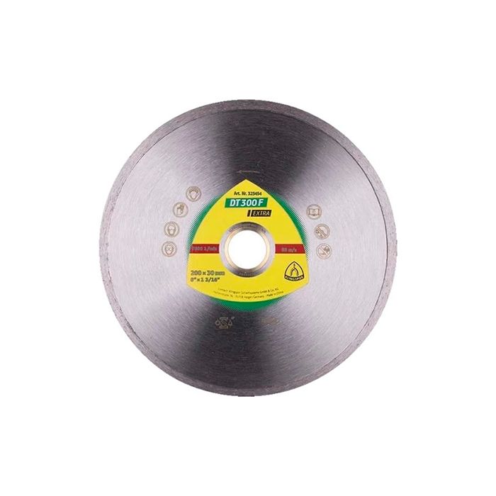 Алмазный отрезной круг Klingspor EXTRA DT300F 200X1,9X30/25,4/GR/7 (325454)
