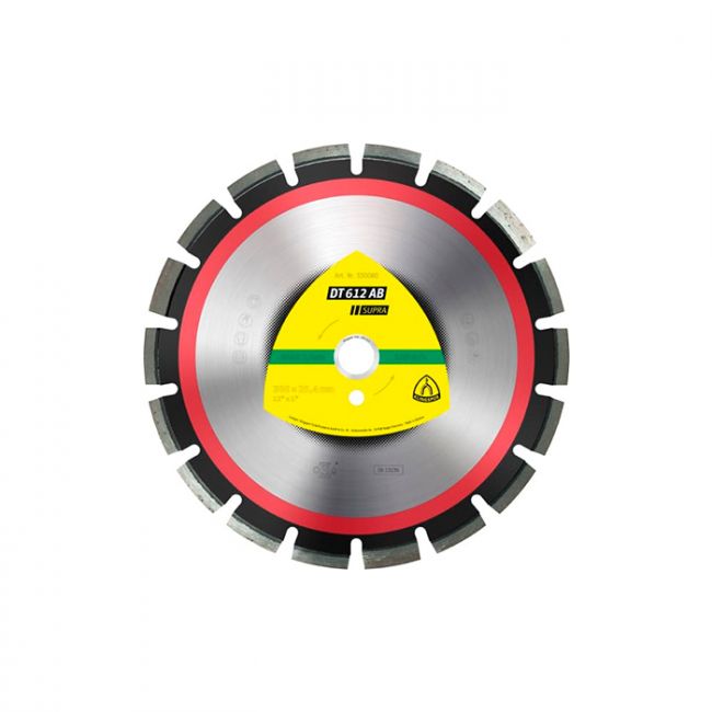 Алмазный отрезной круг Klingspor SUPRA DT612AB 450X3,7X25,4/28W/10 (330083)