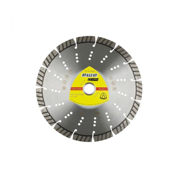 Алмазный отрезной круг Klingspor SUPRA DT612UT 125X2,4X22,23/9ST/12 (334045)