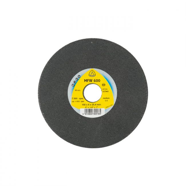 Круг зачисний по металу Klingspor MFW 600 150х6,0х25,4 мм (337947)