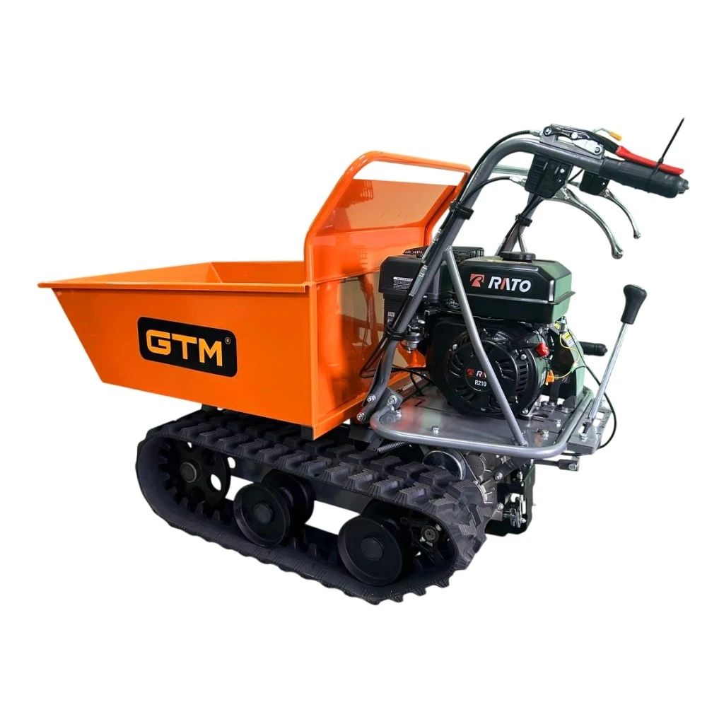 Візок думпер будівельний самохідний GTM D30MA 300 кг на гусеницях (7 к.с.) (36865)