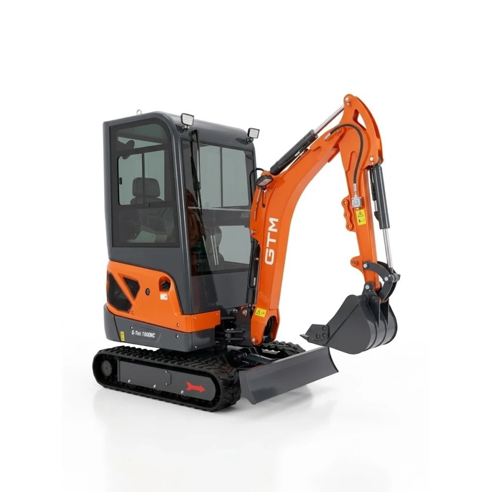 Міні-екскаватор GTM G-Tex 1800NC кг/2,13 м з кабіною (G-Tex 1800NC ) (38694)