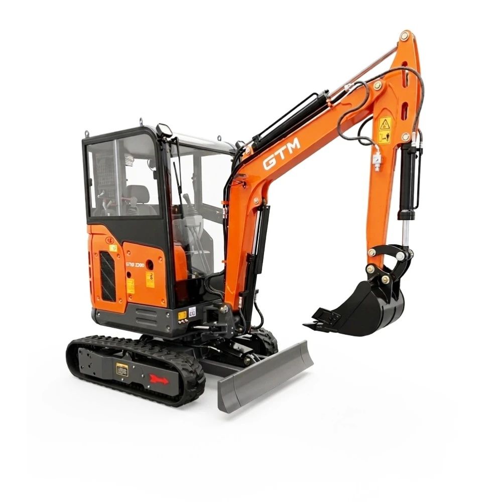 Міні-екскаватор GTM G-Tex 2500C кг/2.5 м з кабіною (G-Tex 2500C) (38823)