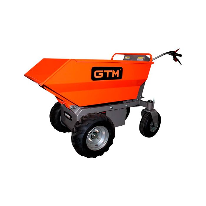 Самохідний будівельний акумуляторний візок думпер GTM E50M/32A 500 кг на колесах (39292)