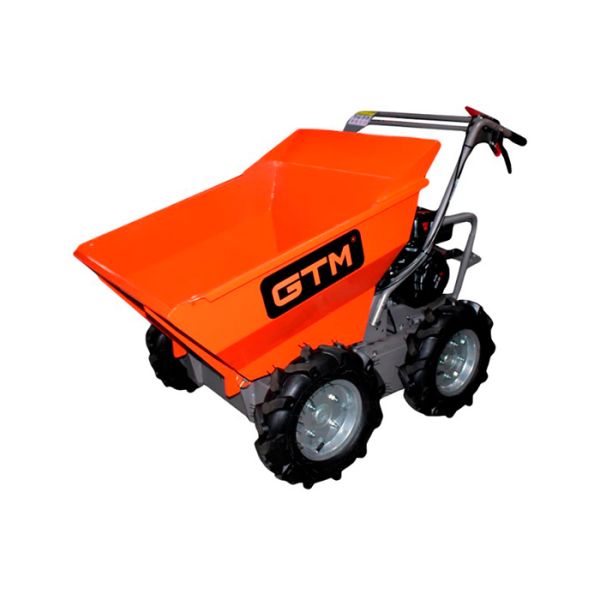 Самохідний будівельний візок думпер GTM T30 300 кг на колесах (39296)