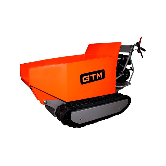 Візок думпер будівельний самохідний GTM D50MA 500 кг на гусеницях (6,0 к.с.) (39297)