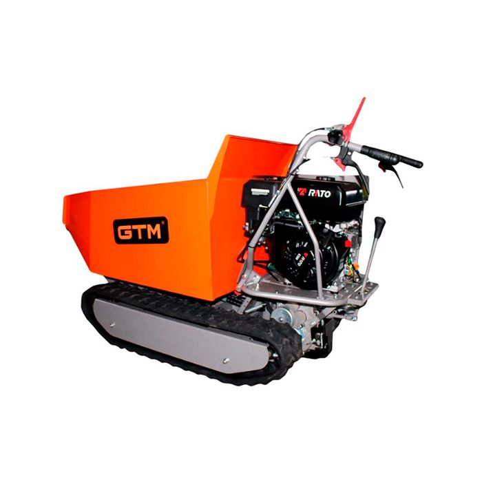 Візок думпер будівельний самохідний GTM D50MA 500 кг на гусеницях (6,0 к.с.) (39297)