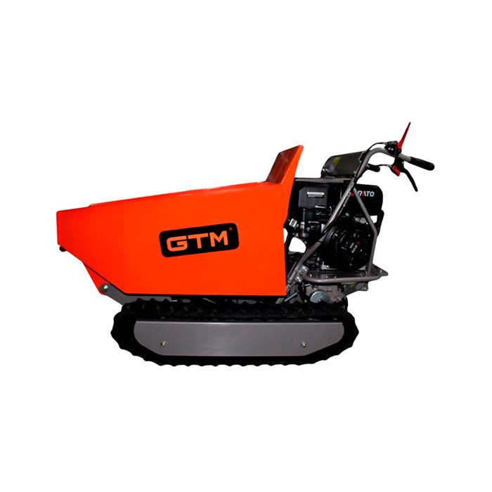 Візок думпер будівельний самохідний GTM D50MA 500 кг на гусеницях (6,0 к.с.) (39297)