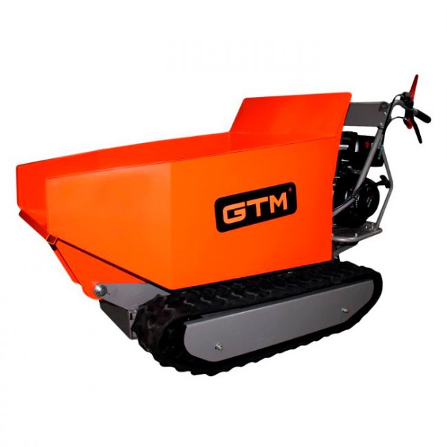 Візок думпер будівельний самохідний GTM D50HA 500 кг на гусеницях (8,3 к.с.) (39298)