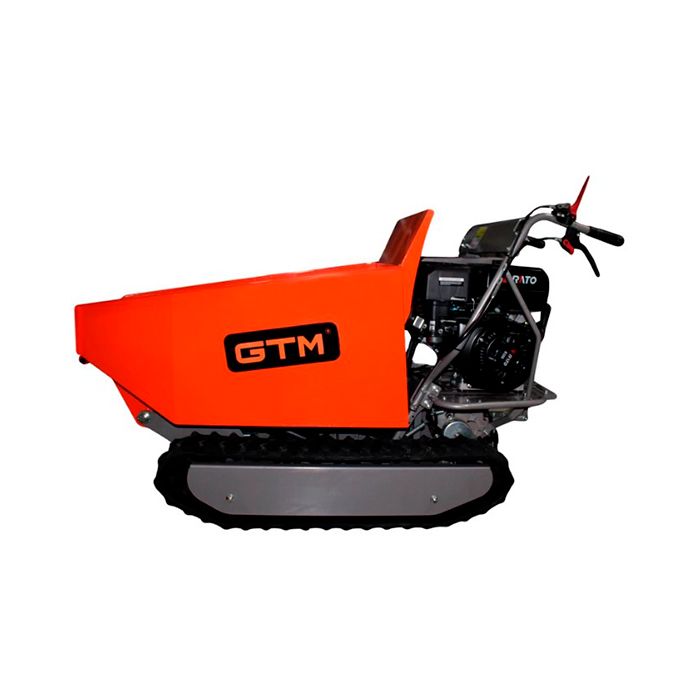 Візок думпер будівельний самохідний GTM D50HA 500 кг на гусеницях (8,3 к.с.) (39298)