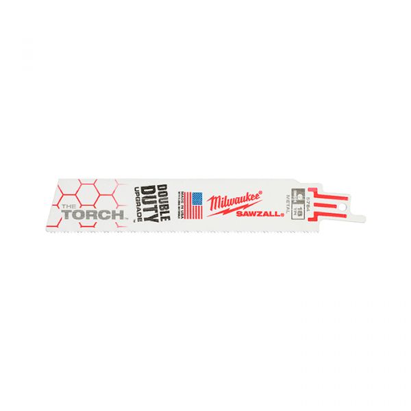 Полотно для сабельной пилы Milwaukee THE TORCH 150x1,8 мм" 5 шт (48004782)