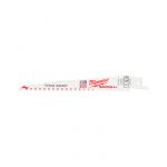 Полотно для сабельной пилы Milwaukee Sawzall THIN KERF по дереву/гвозд L=300 5шт (48005037)